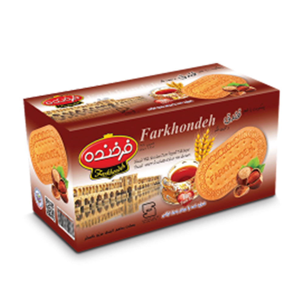 Packaging of Farkhondeh Biscuit Hazelnut