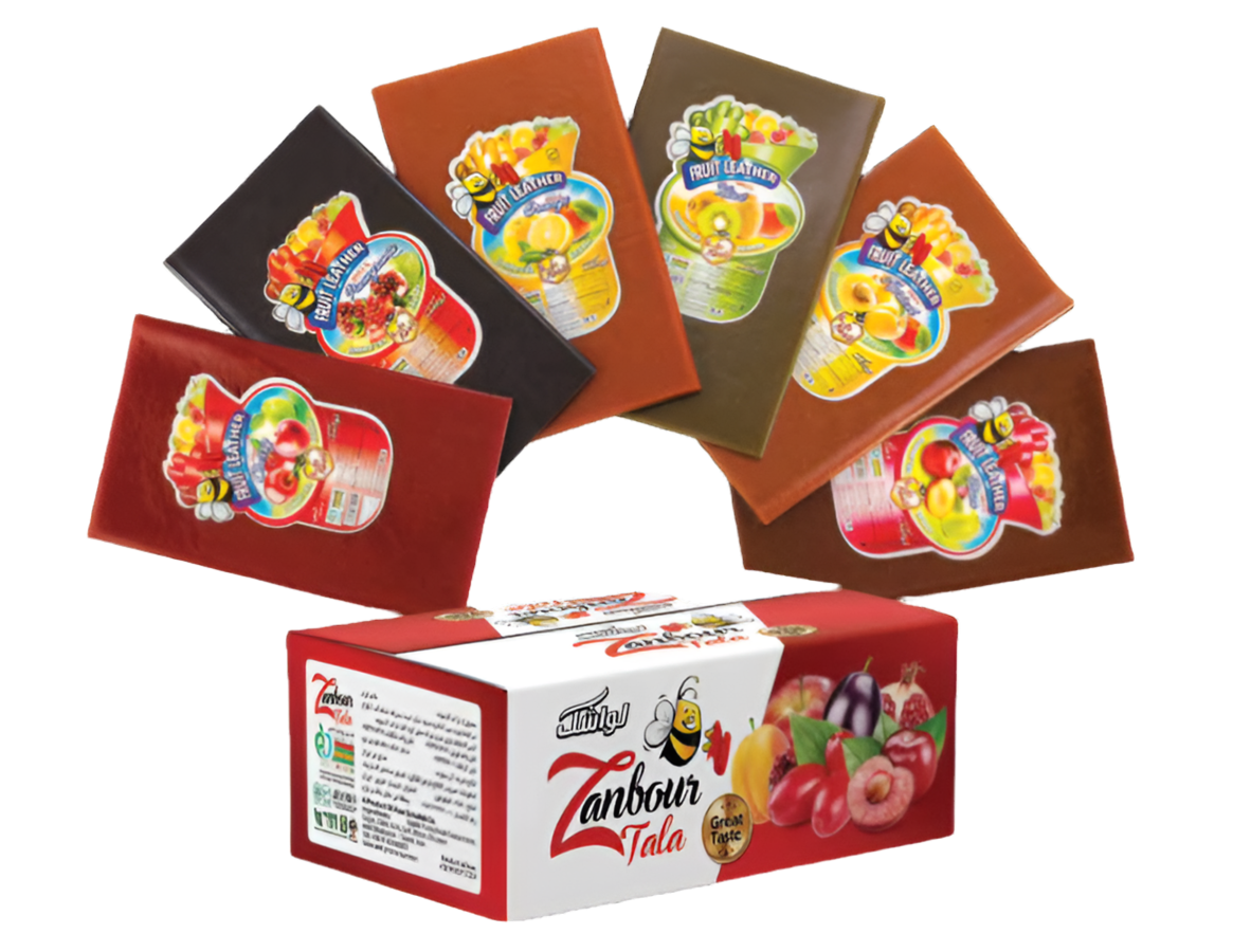 Packaging Fruitleather Zanbour Tala Long Sourberry