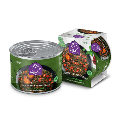 Packaging Ghorme Sabzi