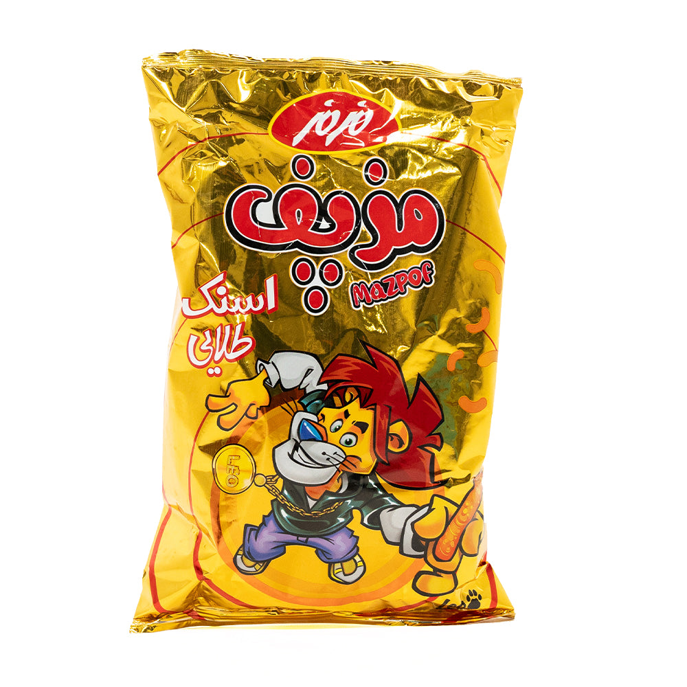 Packaging Golden Cheese Snack