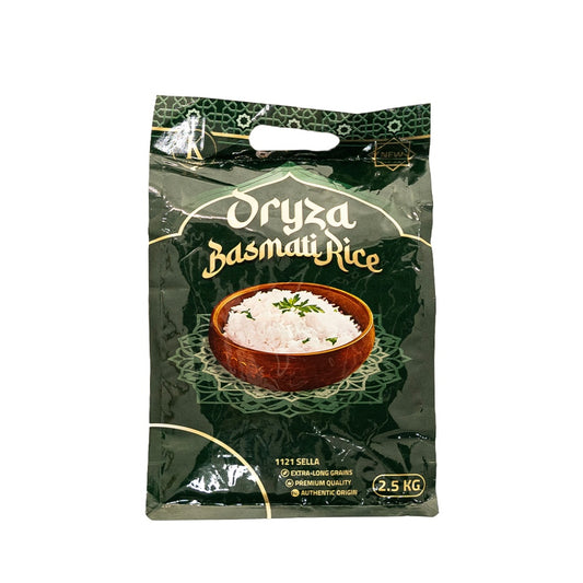 Packaging  Oryza rice 2.5 kg