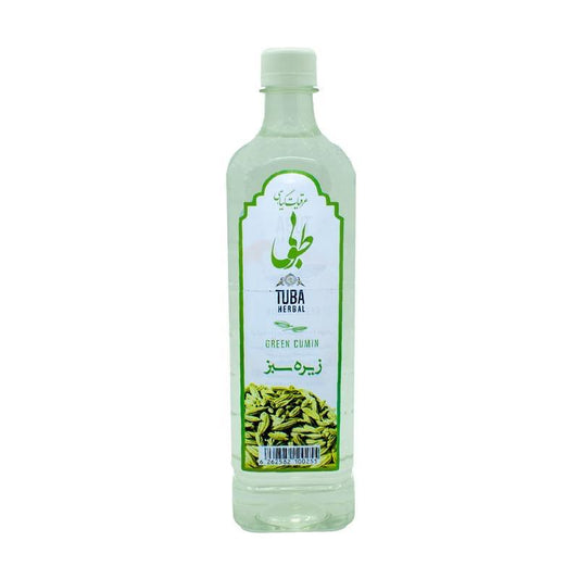 Bottle of Tuba Green Cumin Water 500ml